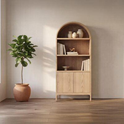 Alternative view of Wilde Display Cabinet Natural