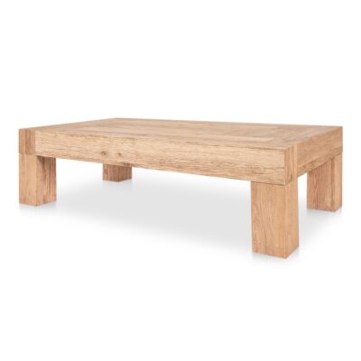 Alternative view of Evander Coffee Table Rectangle Aged Oak
