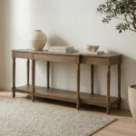 Martha Console Table Brown - Image 4