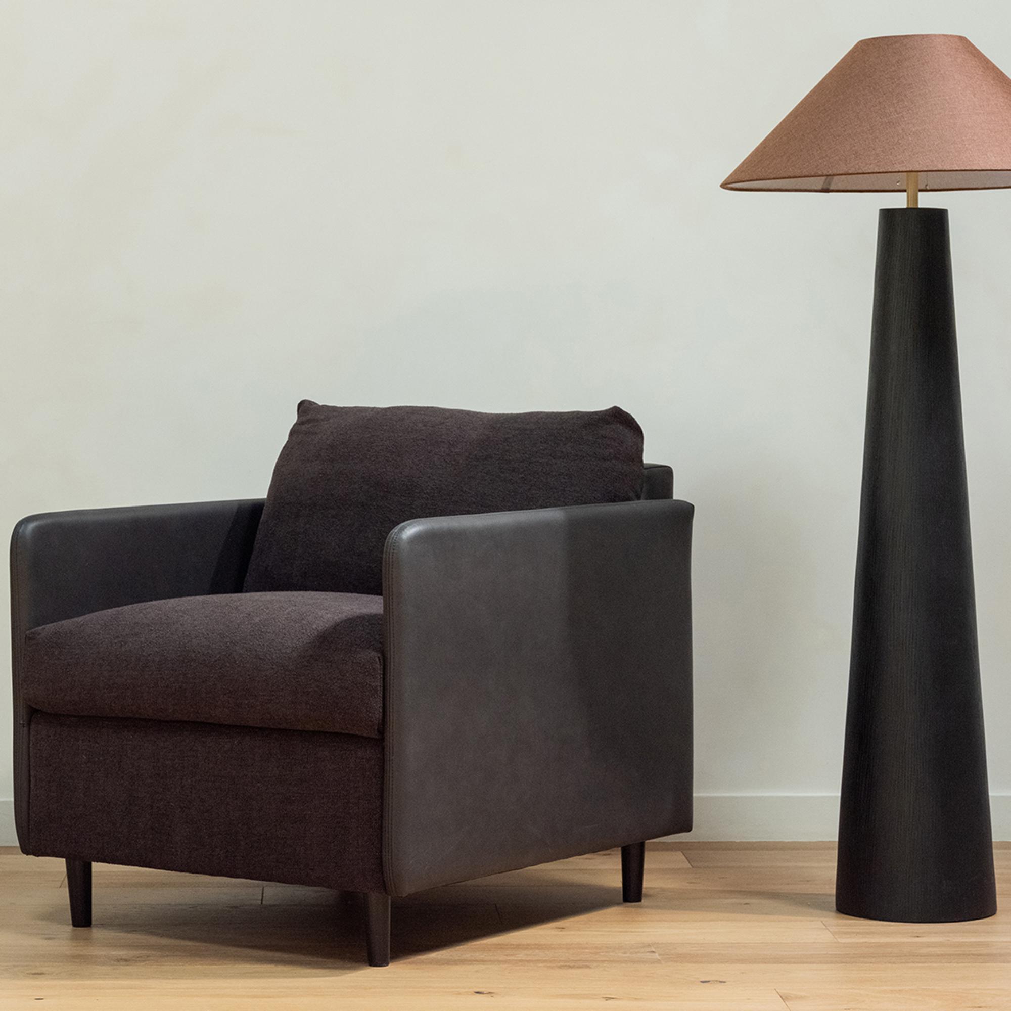 Teller Accent Chair Warm Black - Image 8