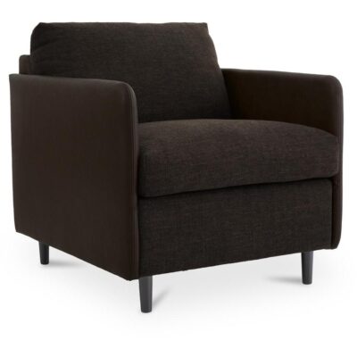 Alternative view of Teller Accent Chair Warm Black