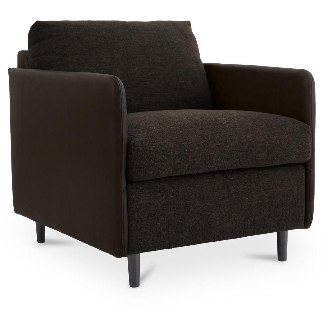 Teller Accent Chair Warm Black - Image 2