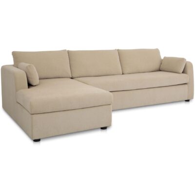Alternative view of Burrow Sleeper Sectional With Storage Chaise Sand Left