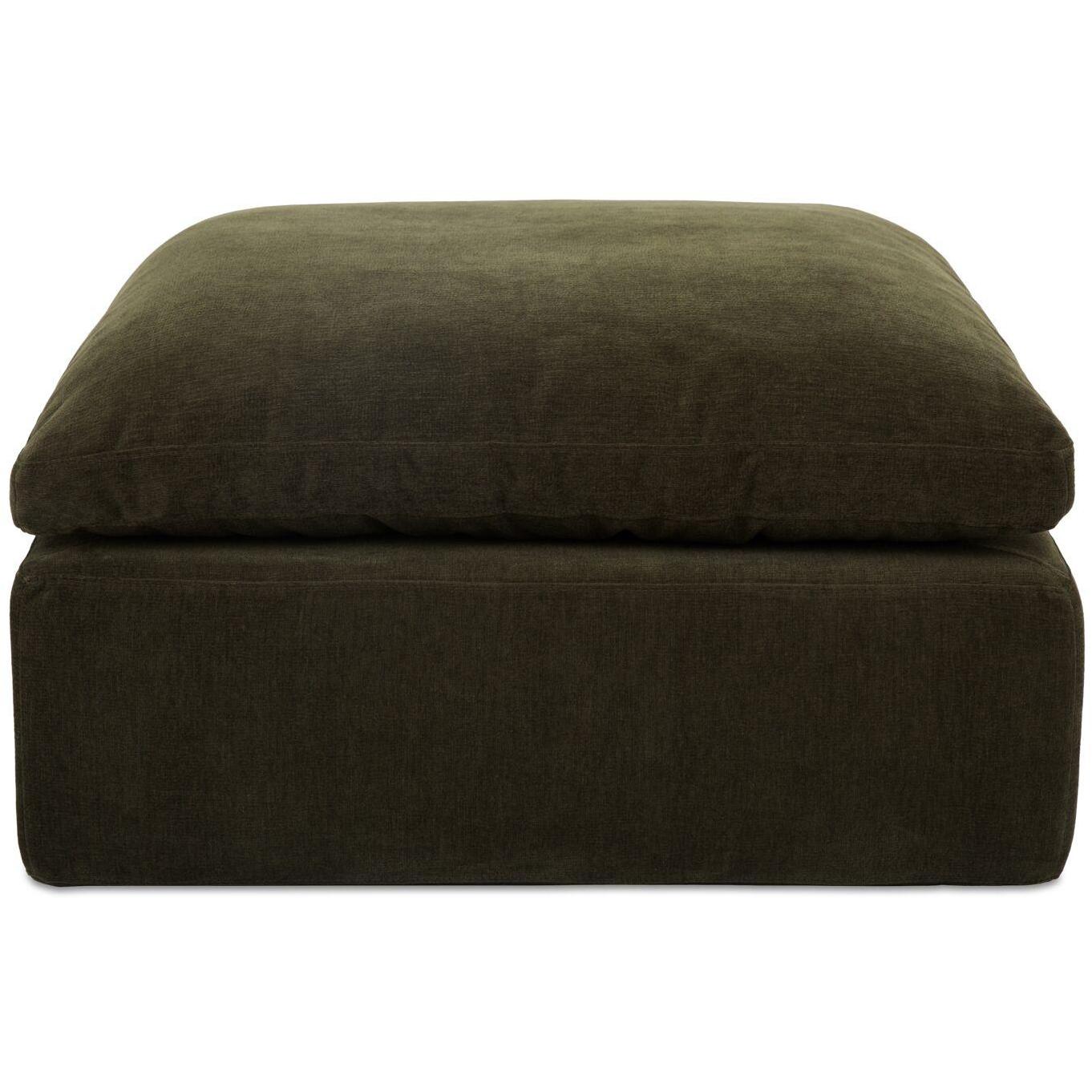 Cates Ottoman Dark Green - Image 3