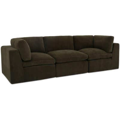 Alternative view of Cates Modular Sofa Dark Green