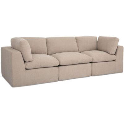 Alternative view of Cates Modular Sofa Pebble