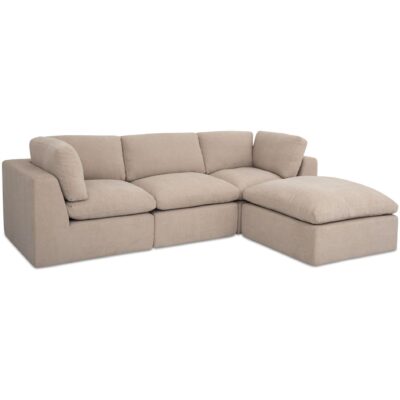 Alternative view of Cates Lounge Modular Sectional Pebble