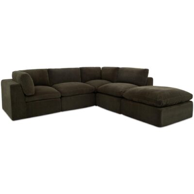 Alternative view of Cates Dream Modular Sectional Dark Green