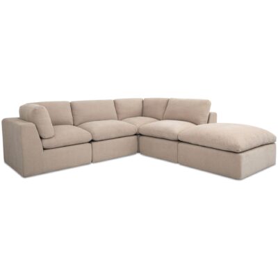 Alternative view of Cates Dream Modular Sectional Pebble