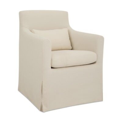 Alternative view of Lydia Outdoor Slipcover Dining Chair Cream