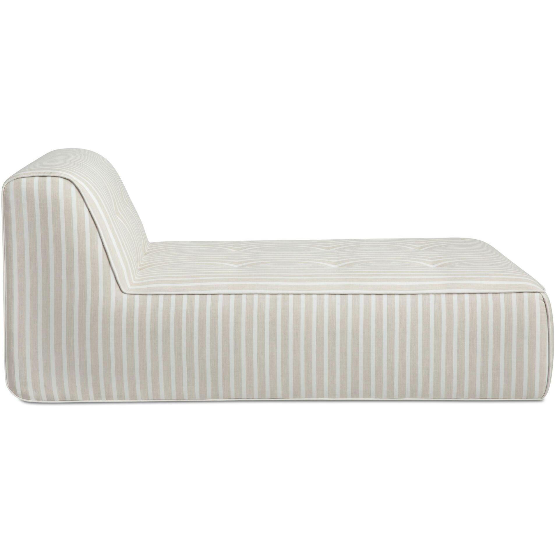 Sunseeker Outdoor Chaise Brown Stripe 4 Sunseeker Outdoor Chaise Brown Stripe - Image 4