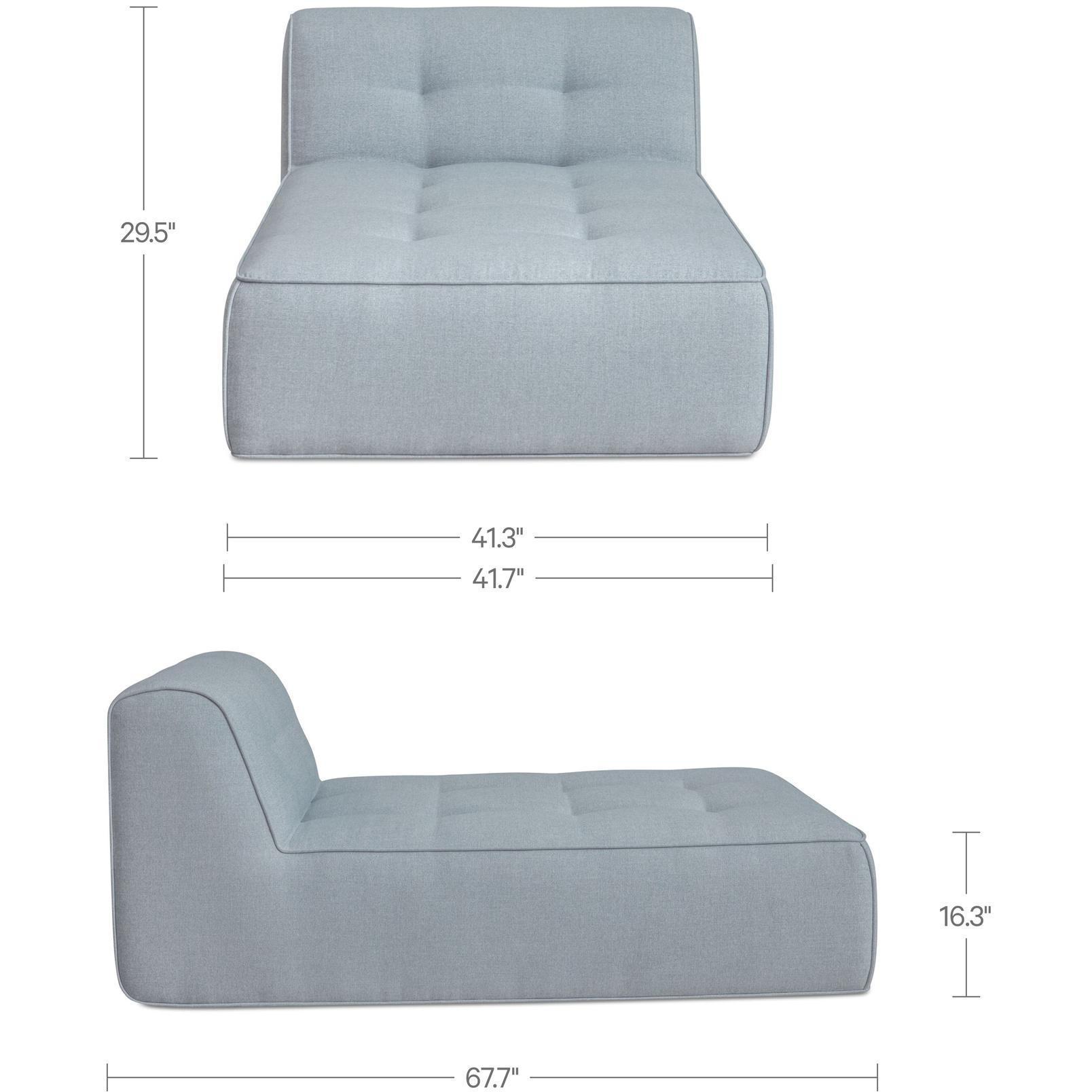 Sunseeker Outdoor Chaise Light Blue - Image 3
