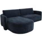 Emmy Sectional Dark Blue Left 9 Emmy Sectional Dark Blue Left - Image 2