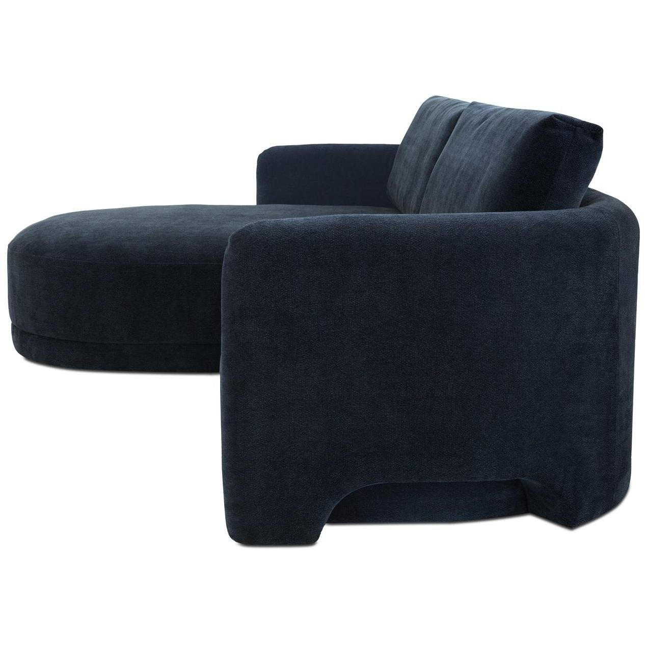 Emmy Sectional Dark Blue Left 3 Emmy Sectional Dark Blue Left - Image 3