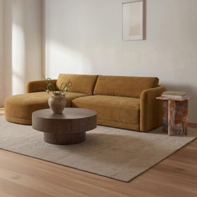 Alternative view of Emmy Sectional Ginger Left