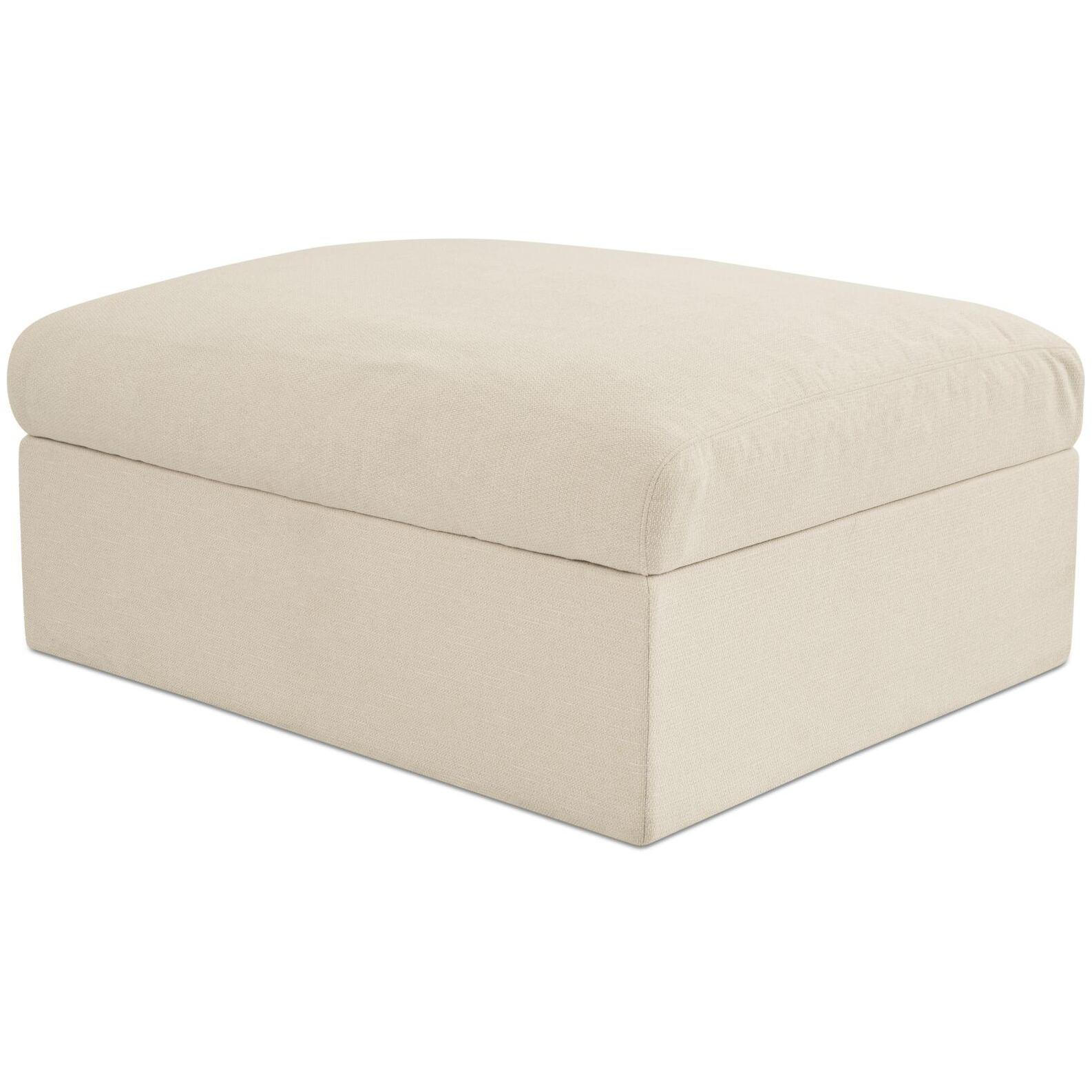 Swift Storage Ottoman Light Beige 5 Swift Storage Ottoman Light Beige - Image 5