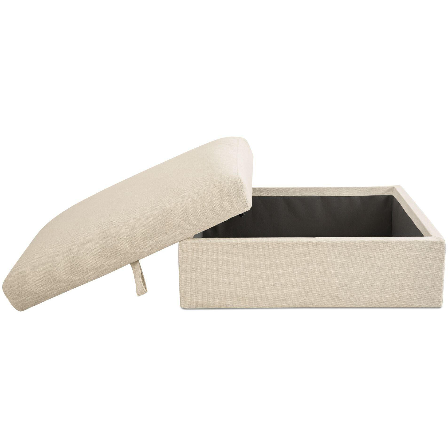 Swift Storage Ottoman Light Beige 2 Swift Storage Ottoman Light Beige - Image 2