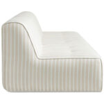 Sunseeker 3 Piece Outdoor Sofa Brown Stripe 11 Sunseeker 3 Piece Outdoor Sofa Brown Stripe - Image 4
