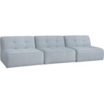 Sunseeker 3 Piece Outdoor Sofa Light Blue - Image 3