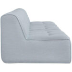Sunseeker 3 Piece Outdoor Sofa Light Blue - Image 4