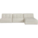 Sunseeker 3 Piece Outdoor Lounge Brown Stripe