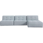Sunseeker 3 Piece Outdoor Lounge Light Blue