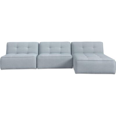 Sunseeker 3 Piece Outdoor Lounge Light Blue