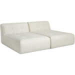 Sunseeker 2 Piece Outdoor Sun Lounger Brown Stripe - Image 3