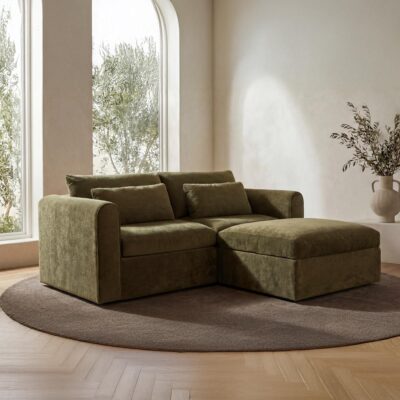 Alternative view of Swift Nook Modular Sectional Dark Green
