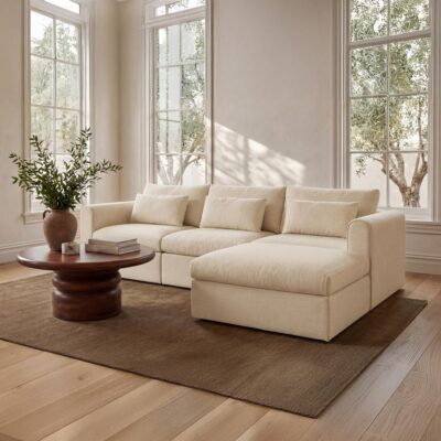 Alternative view of Swift Lounge Modular Sectional Light Beige