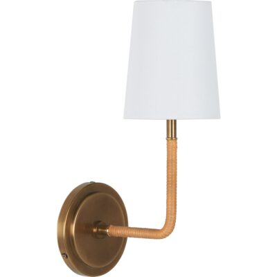 Alternative view of Amelia Sconce - Antique Brass