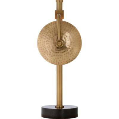 Alternative view of Darby Table Lamp w/ Hammered Shade