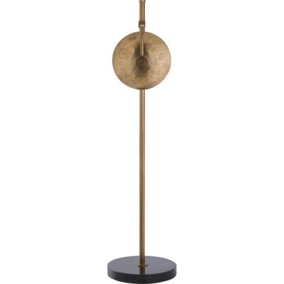 Alternative view of Darby Floor Lamp w/ Hammered Shade