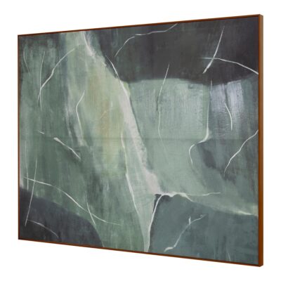Alternative view of Impression Framed Painting Verdant Palette