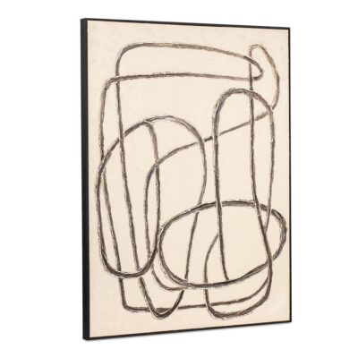 Alternative view of Encounters Framed Painting