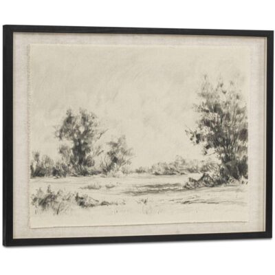 Alternative view of Briar Framed Print On Linen