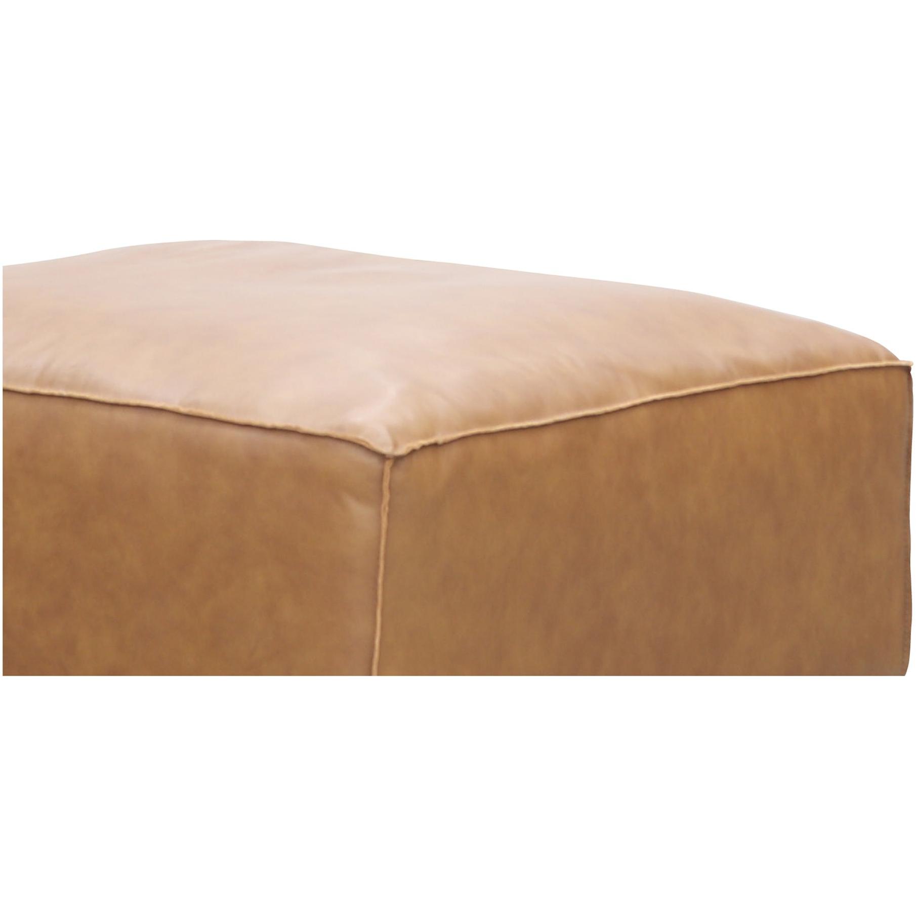 Form Ottoman Sonoran Tan Leather 4 Form Ottoman Sonoran Tan Leather - Image 4