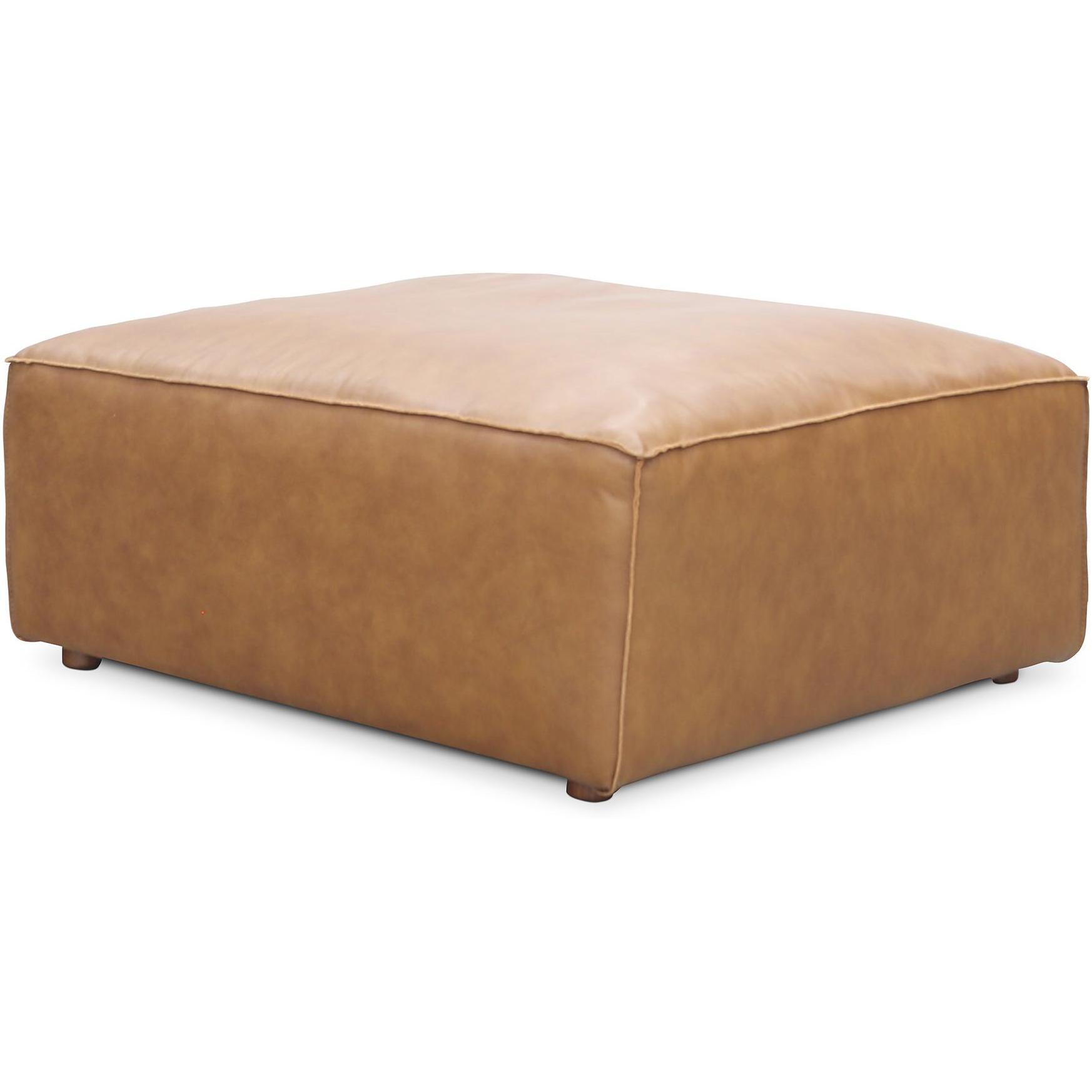 Form Ottoman Sonoran Tan Leather 2 Form Ottoman Sonoran Tan Leather - Image 2