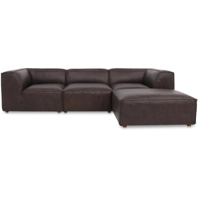 Form Lounge Modular Sectional Espresso Brown