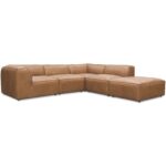 Form Dream Modular Sectional Sonoran Tan Leather