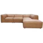 Form Dream Modular Sectional Sonoran Tan Leather - Image 2