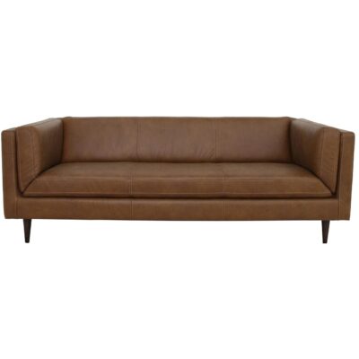 Woods Sofa Brown Leather