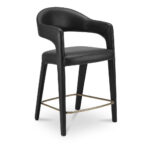 Martens Counter Stool Black Leather 11 Martens Counter Stool Black Leather - Image 3