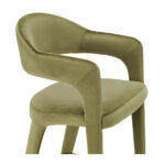 Martens Counter Stool Green Velvet 14 Martens Counter Stool Green Velvet - Image 6