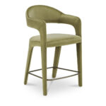 Martens Counter Stool Green Velvet 11 Martens Counter Stool Green Velvet - Image 3