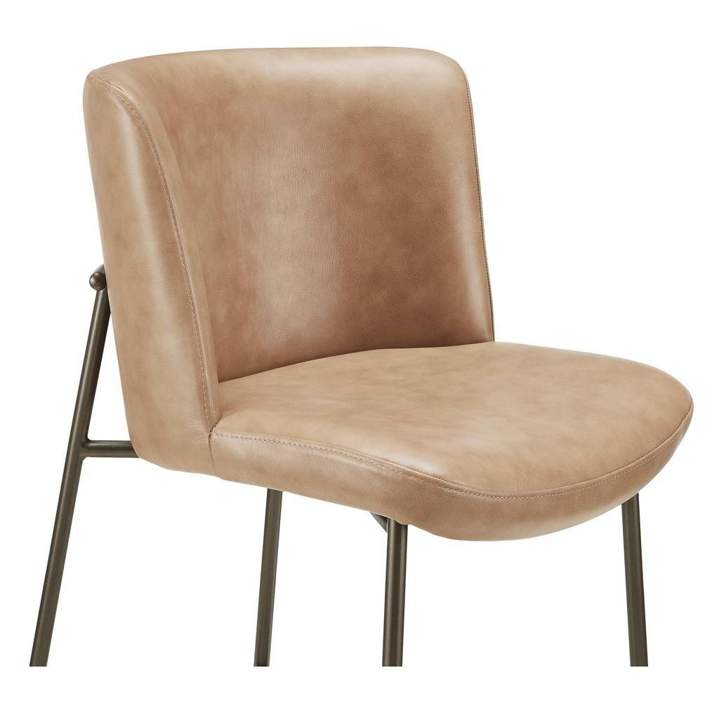 Early Counter Stool Tan Leather 6 Early Counter Stool Tan Leather - Image 6