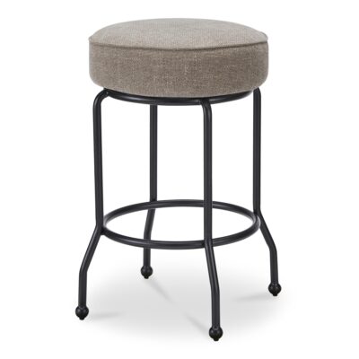 Alternative view of Kelsey Swivel Counter Stool Light Brown