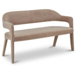 Martens Dining Bench Camel - Image 2