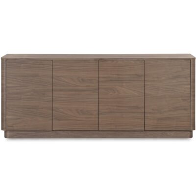 Round Off Sideboard Walnut Brown