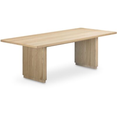 Alternative view of Round Off Small Dining Table Nastural Oak